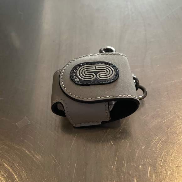 Reflective Leather Coach AirPod Case - Picture 3 of 4